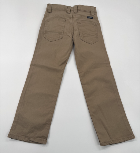 Wrangler Khaki Pants Boys 8 Straight 4-Way Stretch Adjustable Waist Casual NEW - Picture 5 of 10
