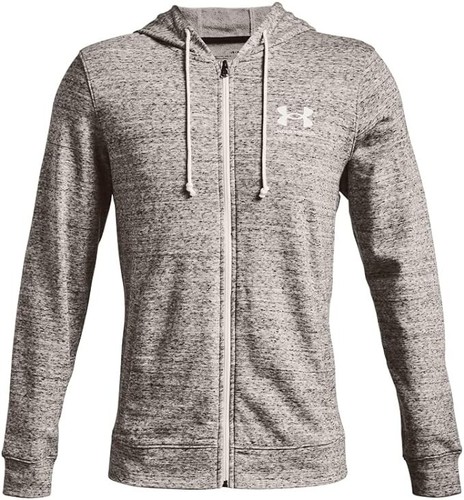 Under Armour Mens Rival Terry Full Zip Front Hoodie SZ Large - Picture 4 of 5