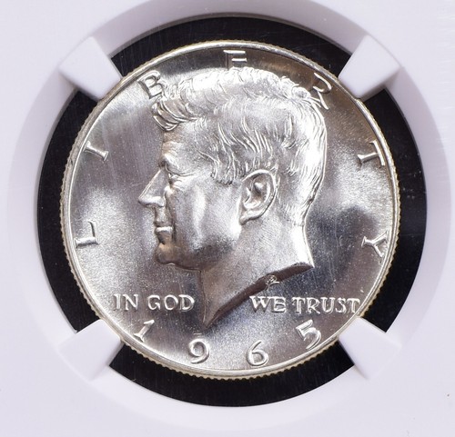1965 SMS NGC MS68 5 Coin Set (#50999-L) - Picture 11 of 12