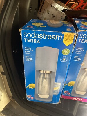 new Soda Stream Terra Classic Cordless Sparkling Water Maker
