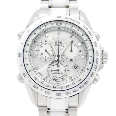 Seiko Astron SSE027J1 Sapphire Stainless Steel GPS Solar 100M
