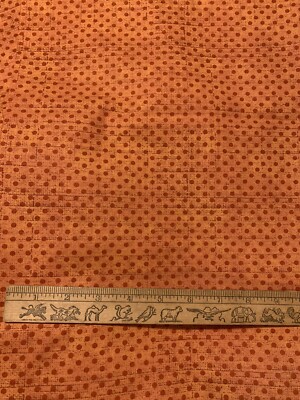 Tonal Orange   Polka Dots   Cotton Fabric   FALL   AUTUMN  SOLD BY THE YARD