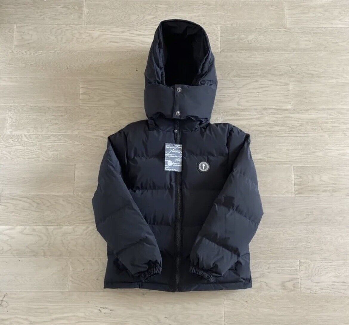 Trapstar Irongate Puffer Jacket Black Men's Detachable Trapstar Irongate Puffer Jacket Black Men's Detachable