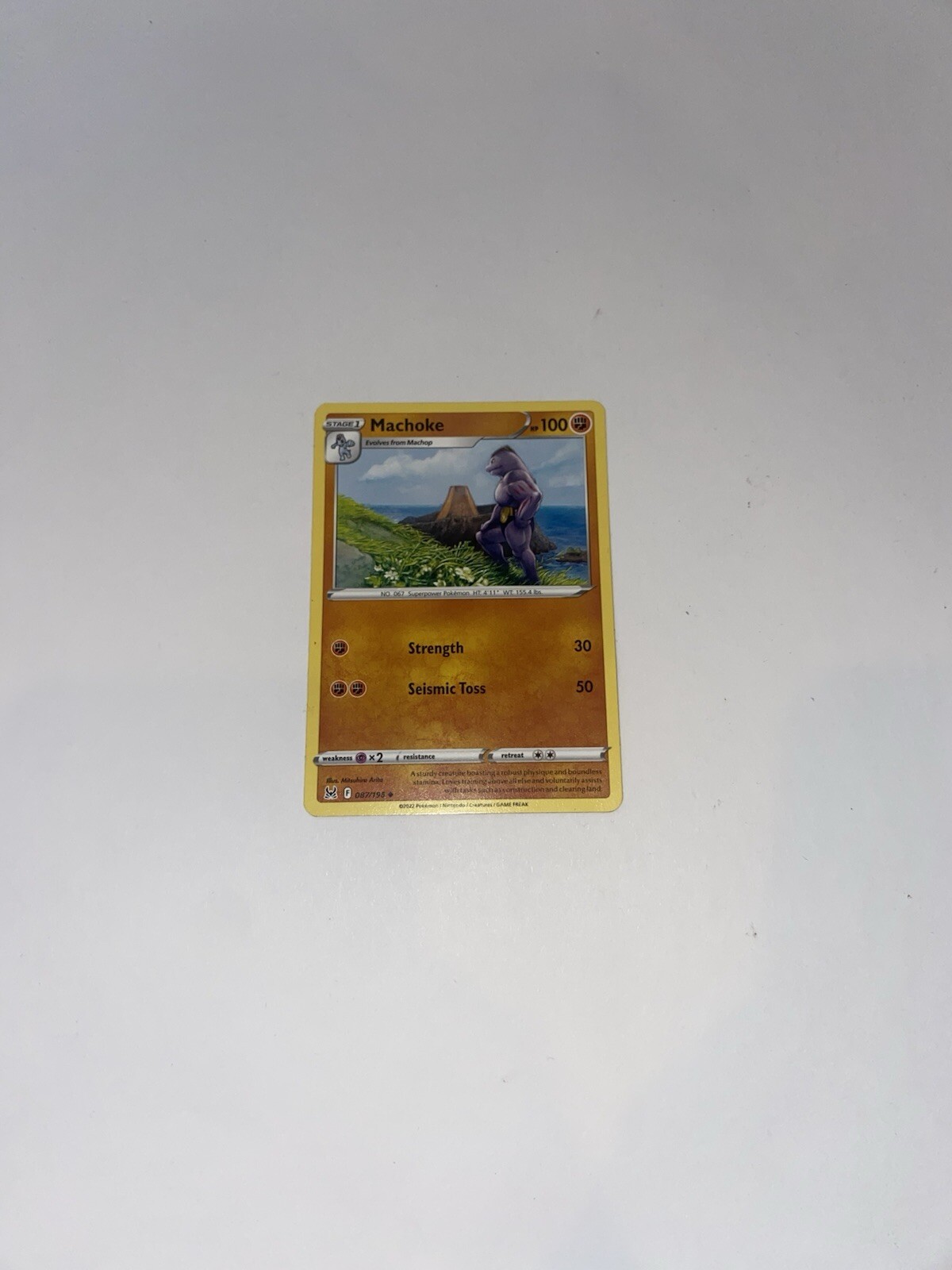 Machoke  87/196 Pokémon TCG Lost Origin