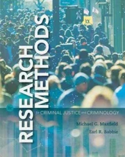 Research Methods for Criminal Justice and Criminology - Hardcover - VERY GOOD