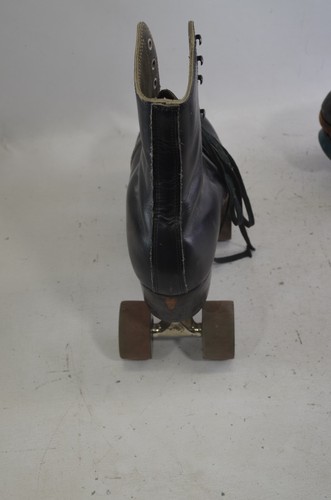 Vintage Betty Lytle Styled by Hyde Cleveland Skate Co Black Roller Skates sz 6 - Picture 19 of 24