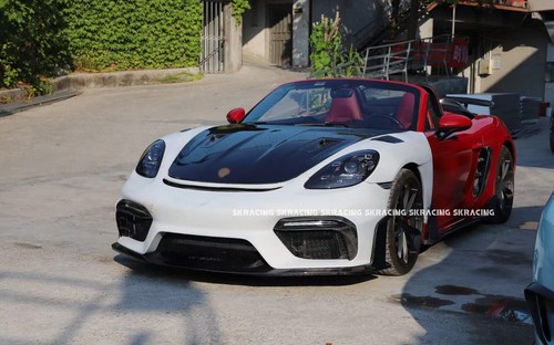 For Porsche 718 981 NEW Style GT4 RS Exterior Body Kits Front Hood panels Fender - Picture 14 of 14