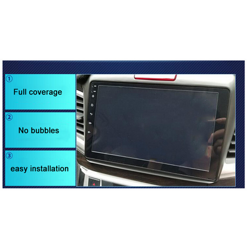 1 pieza de película protectora de vidrio templado protectora de pantalla de navegación para automóvil de 9 pulgadas - Imagen 10 de 12