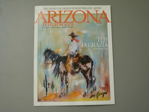 Arizona Highways Ted DeGrazia Retrospective Issue June 2019 - Imagen 1 de 5