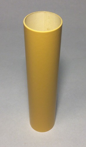 New 6" Gold Plain Paper Board Candle Cover Chandelier Lamp Socket, Standard #809 - Picture 2 of 3