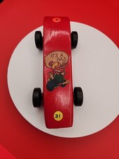 VINTAGE CUB SCOUTS PINEWOOD DERBY RACE CAR
