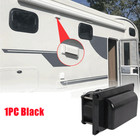 12V RV Caravan Camper Trailer Marine Side Air Vent Ventilation Exhaust Fan Black