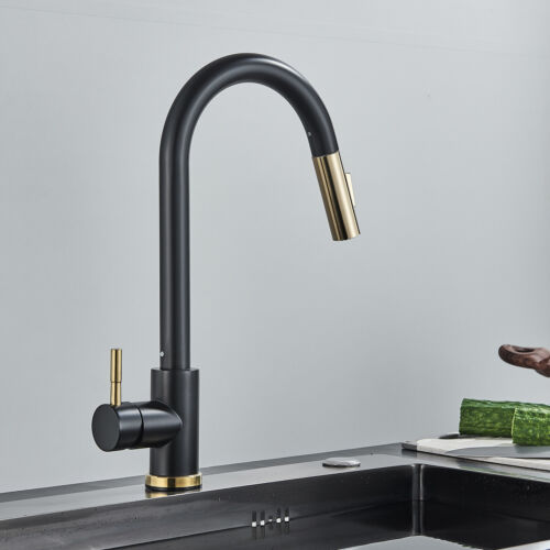 Rubinetto Lavello Cucina Spruzzatore Estraibile Manico Singolo Miscelatore Rubinetto Acciaio Inox - Foto 43 di 46