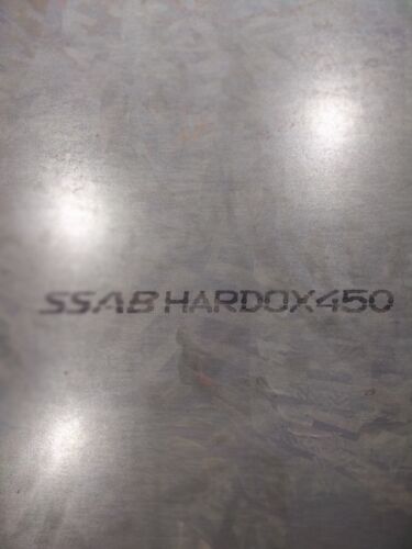 Hardox 450 3 mm, 600x200, geschnittene Metallplatte. - Bild 2 von 2
