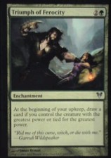Triumph of Ferocity - Avacyn Restored: #198, Magic: The Gathering Nm R231