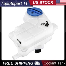 Coolant Tank Reservoir Overflow Bottle w/ Cap for Audi A4 02-09 A4 Quattro 02-10