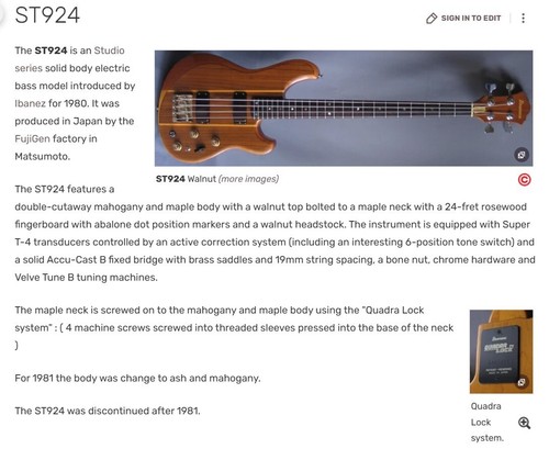 Ibanez Studio ST924 (1980, Japan) MUSICIAN MC - 第 16/18 張圖片