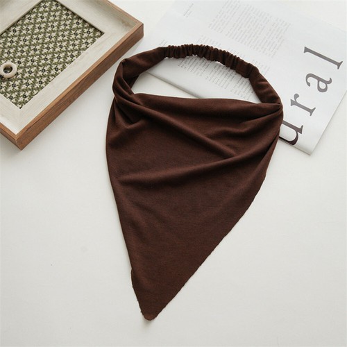 Triangle Hair Scarf Headband Cashew Flower Print Scrunchies Elastic Hair Bands" - Picture 22 of 38