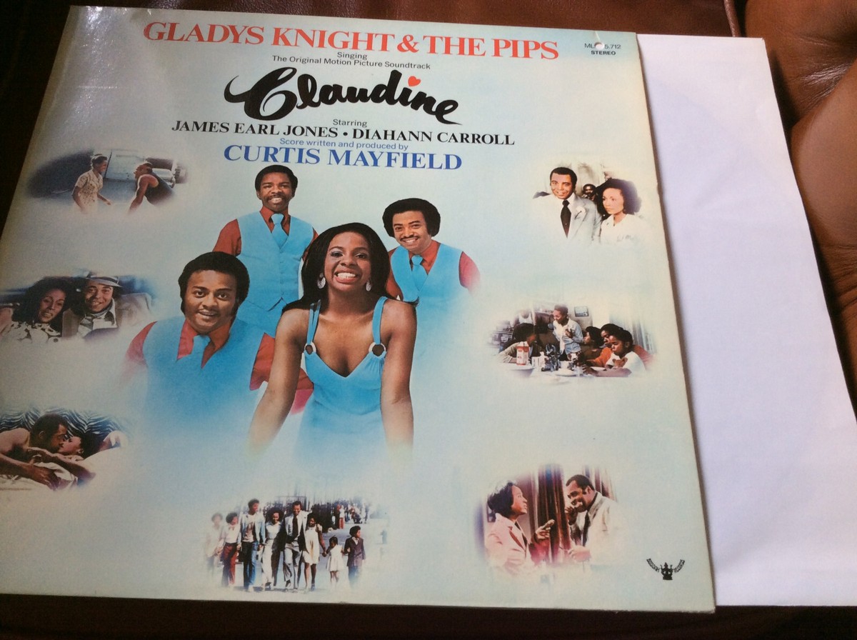 Gladys Knight & The Pips – Claudine [Vinyl LP] Soundtrack Curtis