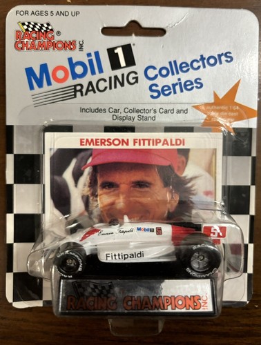 Racing Champions #5 Emerson Fittipaldi Diecast Car Mobil 1 Racing Collectors