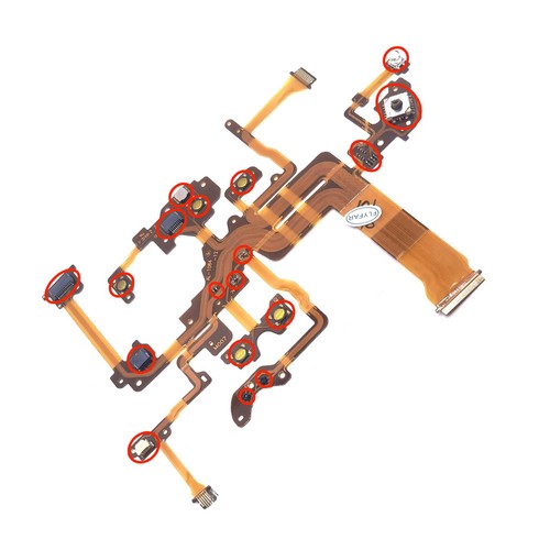 For SONY A7R II 2 Camera A7M2 A7R2 NEW Top Cover Mode dial turntable Flex Cable - Picture 5 of 16