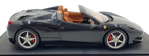 BBR 1/18 Scale Resin P1836C2 - Ferrari 458 Spider Nero Stellato - Black - Picture 4 of 6
