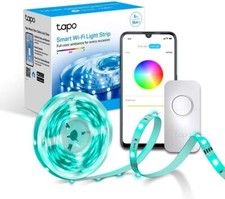 Image of TP-Link Tapo Smart LED Light Strip, 5m, WiFi App Control RGB Multicolour LED Str