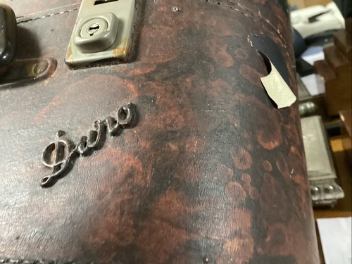 VINTAGE Retro DUROLITE Luggage Travel Titanic Inspired - Picture 17 of 17
