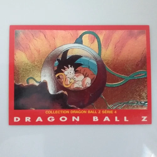 Carte Dragon Ball Z, Panini, française, série 4. N°09 : Son Goku, BE / LP
