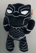 TY Beanie Baby - Marvel BLACK PANTHER New Soft Plush Design Mint Tag