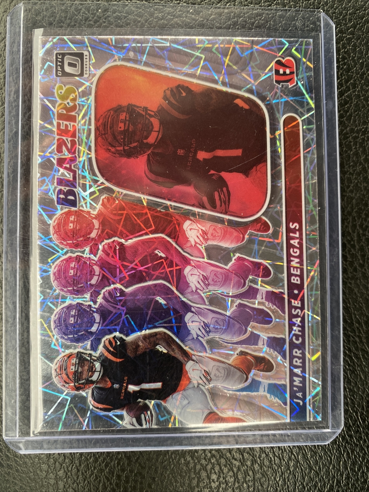 2022 Optic Football Ja’marr Chase B-12 Blazers Case Hit SSP