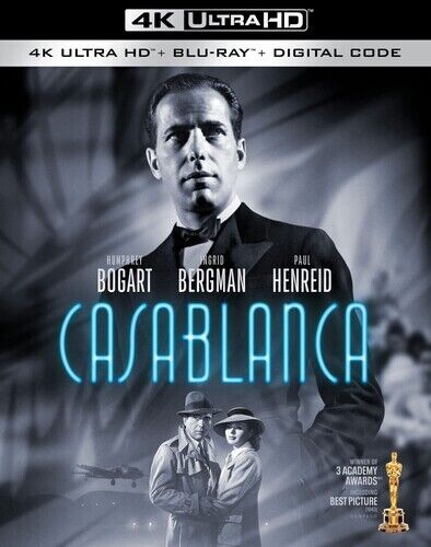 Casablanca  with Slipcover (Ultra HD, 1942) *New,Sealed* - Picture 1 of 1