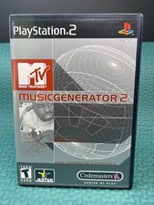MTV Music Generator 2 (Sony PlayStation 2, 2001) Complete with Manual
