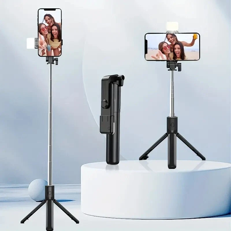 Universal 41-inch Selfie Stick Tripod Stand for Cell Phone with Bluetooth Remote - Image 3 of 4
