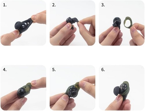 3 Pairs S/M/L Ear Hooks Soft Silicone Eartips for Bose QuietComfort Ultra (2023) - Picture 8 of 13