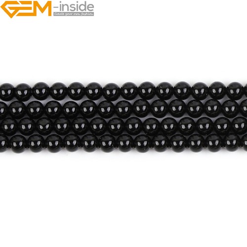 15" Natural Round Gemstone Beads Wholesale 6mm 8mm 10mm Spacer Lot Jewellery - Picture 20 of 385