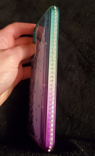 Liquid Glitter Hearts Phone Case And Screen Protector For Samsung Galaxy S20 - Photo 6 sur 12