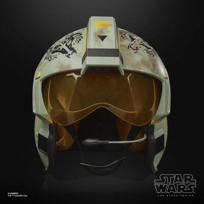 Star Wars Mandalorian Black Series Trapper Wolf Electronic Helmet 1:1
