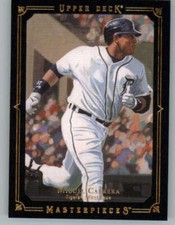 2008 UD Masterpieces Framed Black #36 Miguel Cabrera (ref 153683)