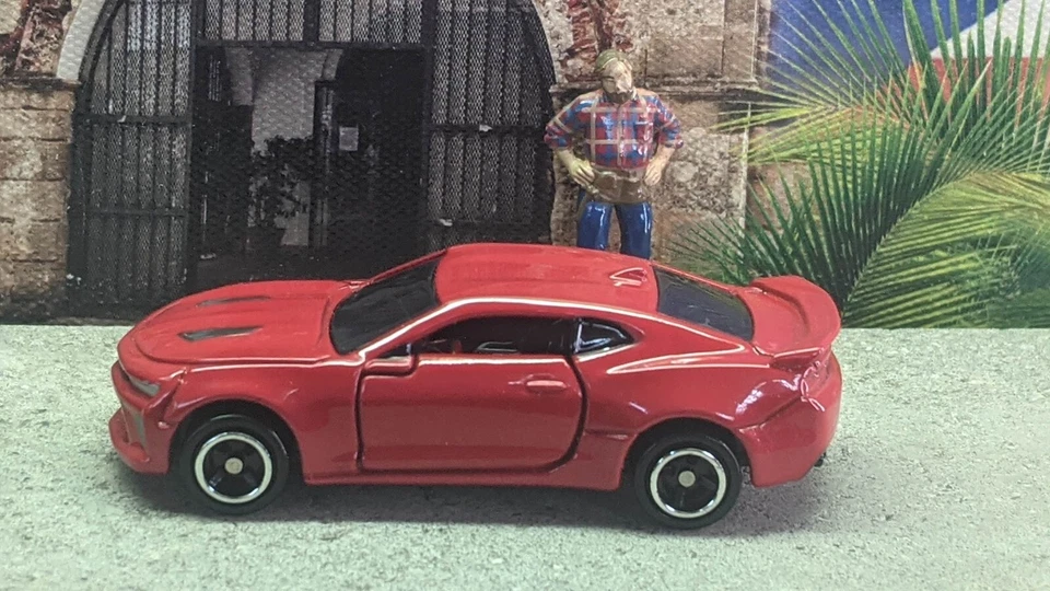 TOMICA #40 CHEVROLET CAMARO СВОБОДНОГО 1/66 МАСШТАБ [ОГРАНИЧЕННЫЙ] США ЗАПАС!!! - Изображение 4 из 4