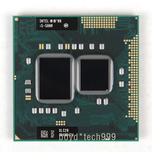 INTEL CORE I5 580M PROCESSOR 2 66GHZ 3M 2 5 GT s DMI SLC28 Socket G1 intel-core-i5-580m-processor-2-66ghz-3m-2-5-gt-s-dmi-slc28-socket-g1