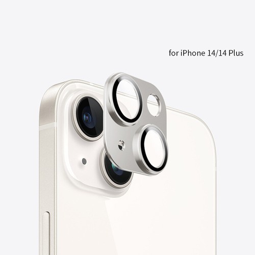 Pour Iphone 14 Plus/14 Pro Max Protecteur D'objectif D'appareil Photo En ~ - Photo 5/14