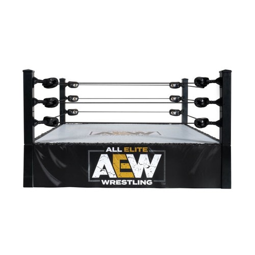 AEW Unrivaled RING Jazwares + HANGMAN ADAM PAGE Playset Wrestling (35 x 35 cm) - Foto 9 di 10