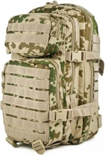 Tactical Backpack Combat MOLLE Rucksack US Assault Pack 20L German Tropical Camo
