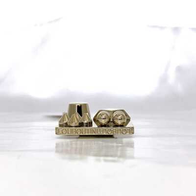 Christian Louboutin Key Ring f-22303 Gold 1225131 GD21 Good