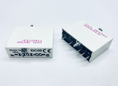 LOT OF 2 UNUSED OPTO 22 IDC5B RELAY MODULES G1 DC OR AC DIGITAL INPUT I/O