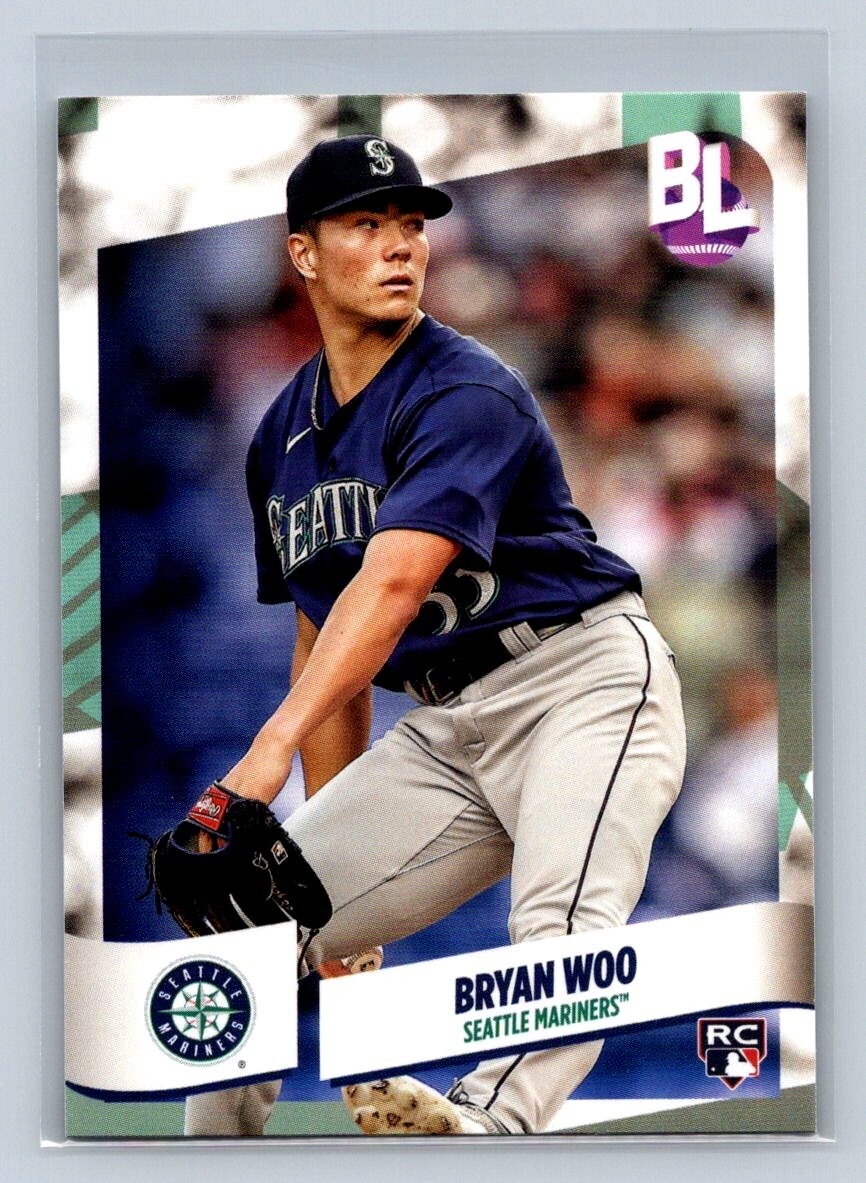 2024 Topps Big League Baseball RC #178 Bryan Woo Seattle Mariners