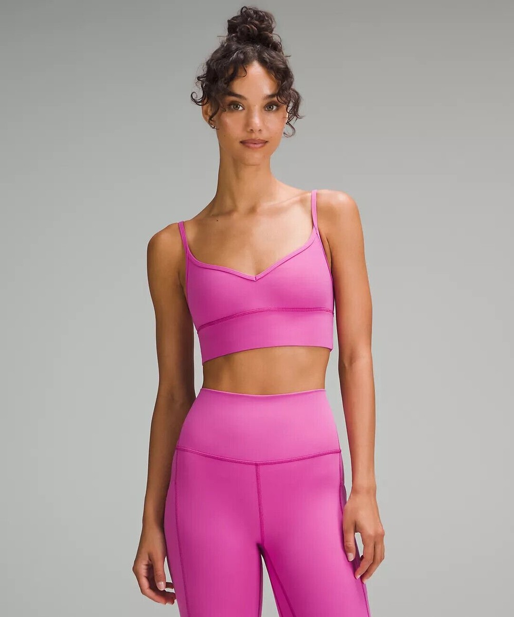 新品 ルルレモン Align Sweetheart Bra （白、サイズ6） Lululemon Align Sweetheart Bra *Light Support, A/B Cup