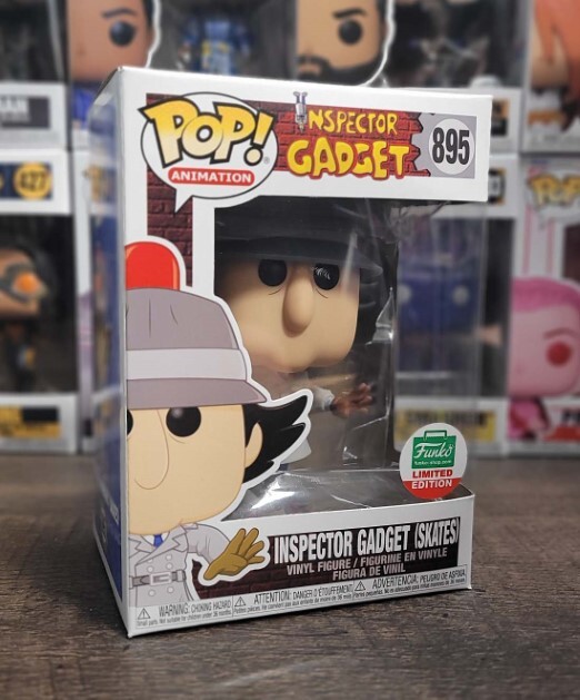 Inspector Gadget #895 - Inspector Gadget Funko Pop! Animation [Skates] [Funko Li