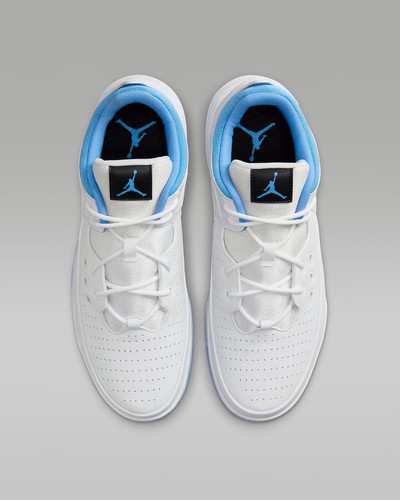 Nike Jordan Max Aura 5 White Black University Blue DZ4353-104 Men's Size - Picture 5 of 9